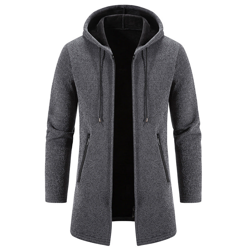 Veste Cardigan à Capuche Doublée