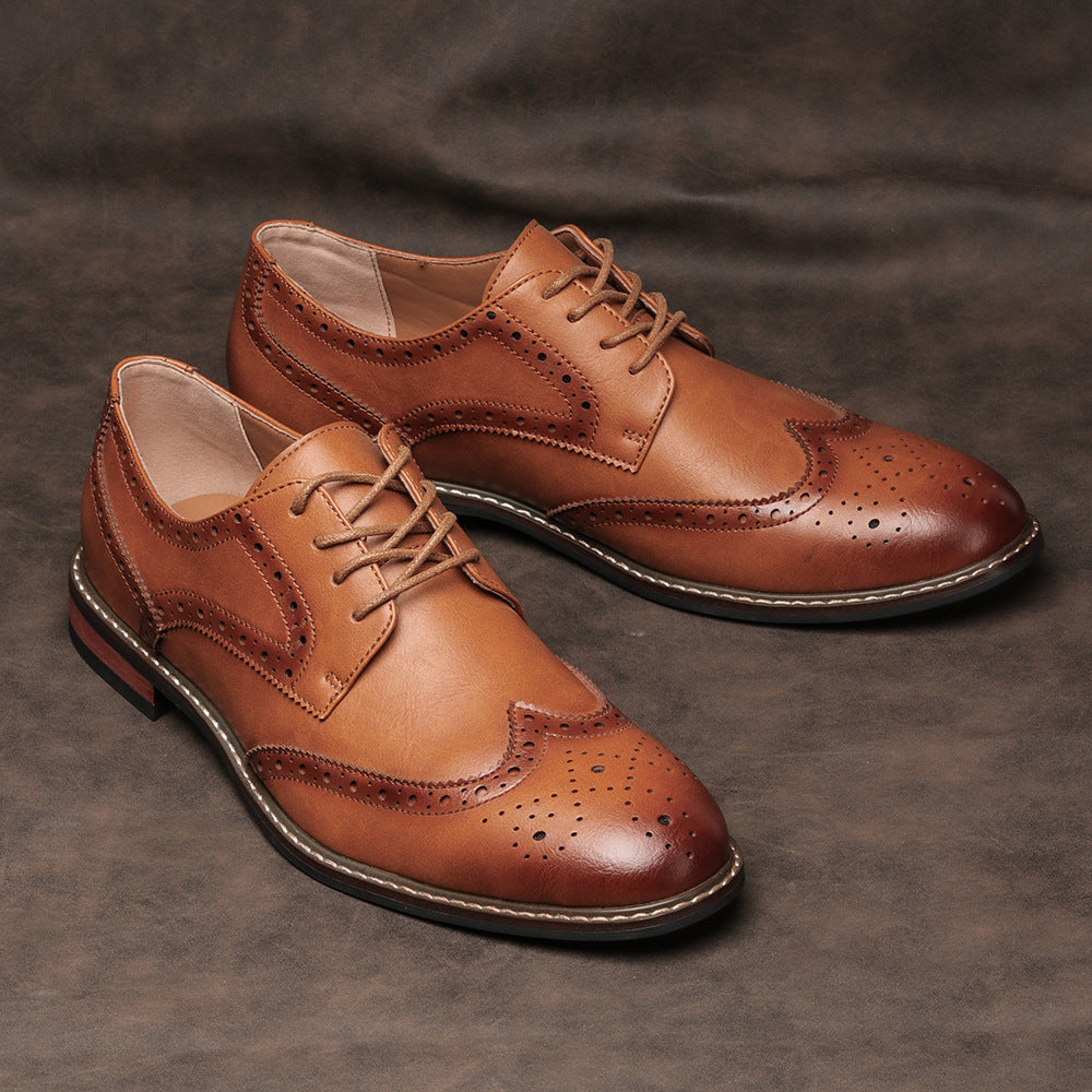 Richelieu Brogue-Schuhe