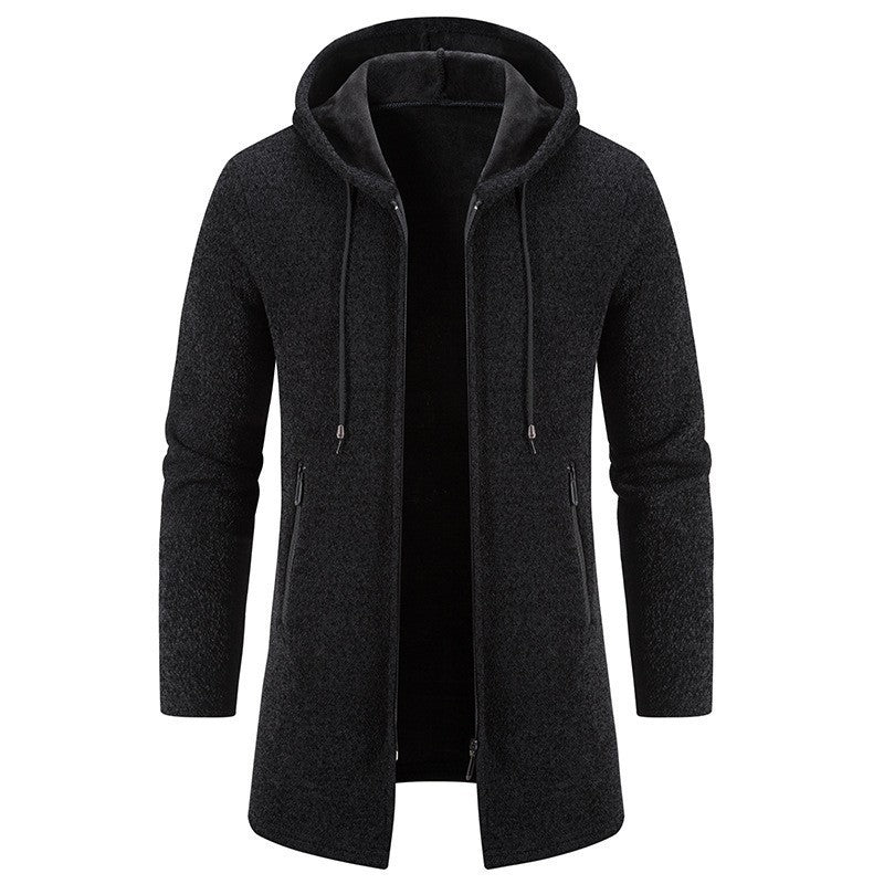 Veste Cardigan à Capuche Doublée