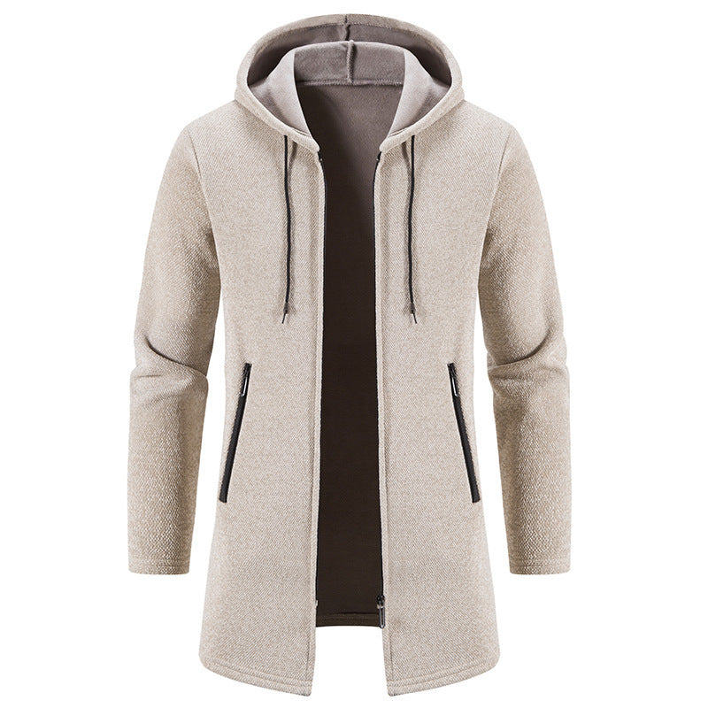 Veste Cardigan à Capuche Doublée